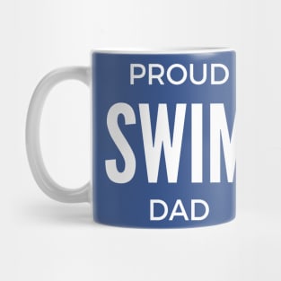 Proud Swim Dad Mug